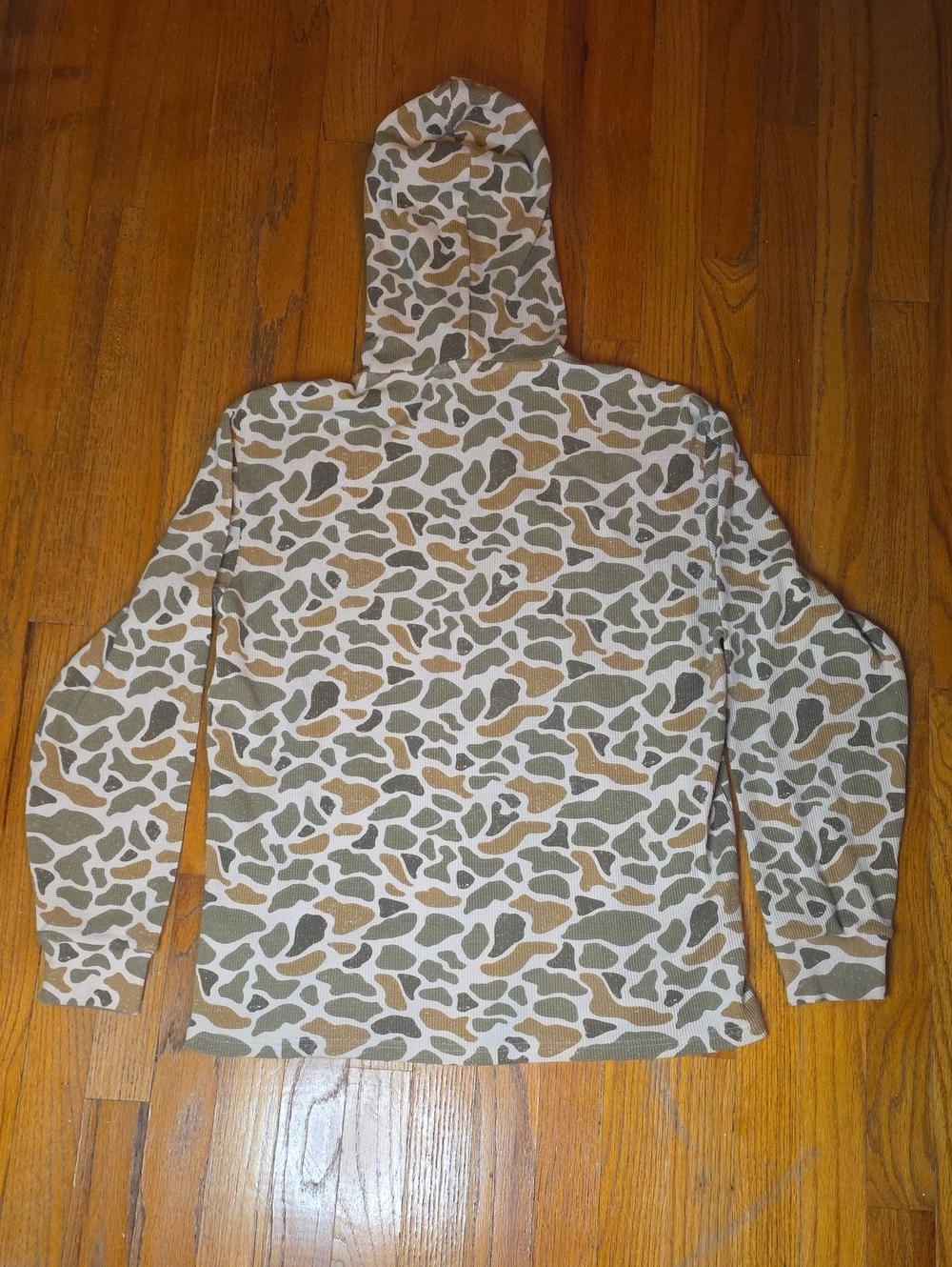 BURLEBO Camo Hoodie Shirt Size M - Picture 8 of 9